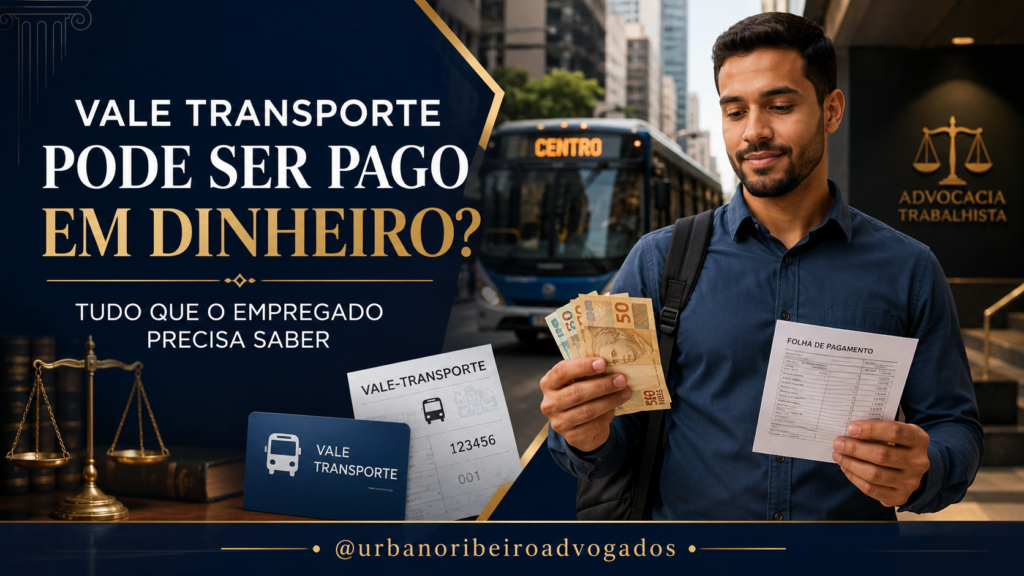 Vale transporte pode ser pago em dinheiro? Tudo que o empregado precisa saber