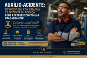 Auxílio-acidente: receba por sequela e continue trabalhando