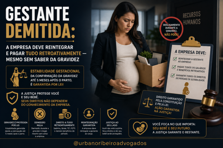 gestante-demitida-empresa-reintegrar-pagar-retroativo-estabilidade