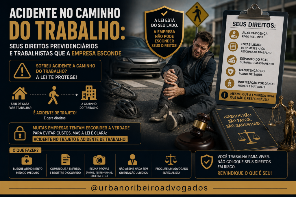 acidente-caminho-trabalho-trajeto-direitos-previdenciarios-trabalhistas