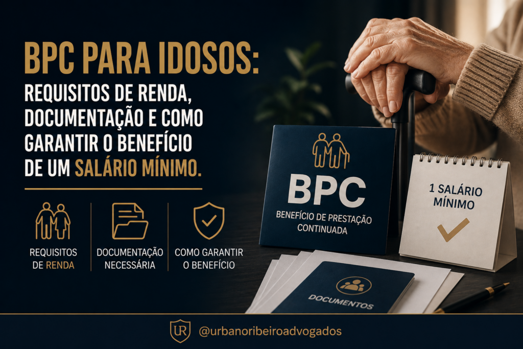 BPC para idosos: requisitos de renda, documentação e como garantir o benefício de um salário mínimo