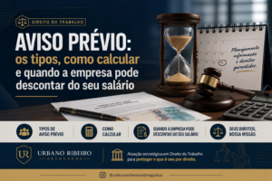 Aviso prévio: os tipos, como calcular e quando a empresa pode descontar do seu salário