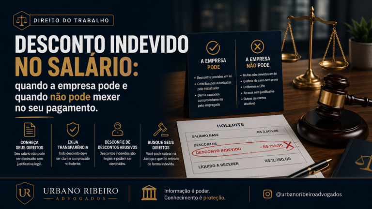 Desconto salarial: o que a empresa pode cobrar