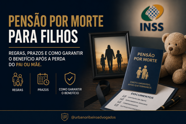 Pensão por morte para filhos: regras, prazos e como garantir o benefício após a perda do pai ou mãe