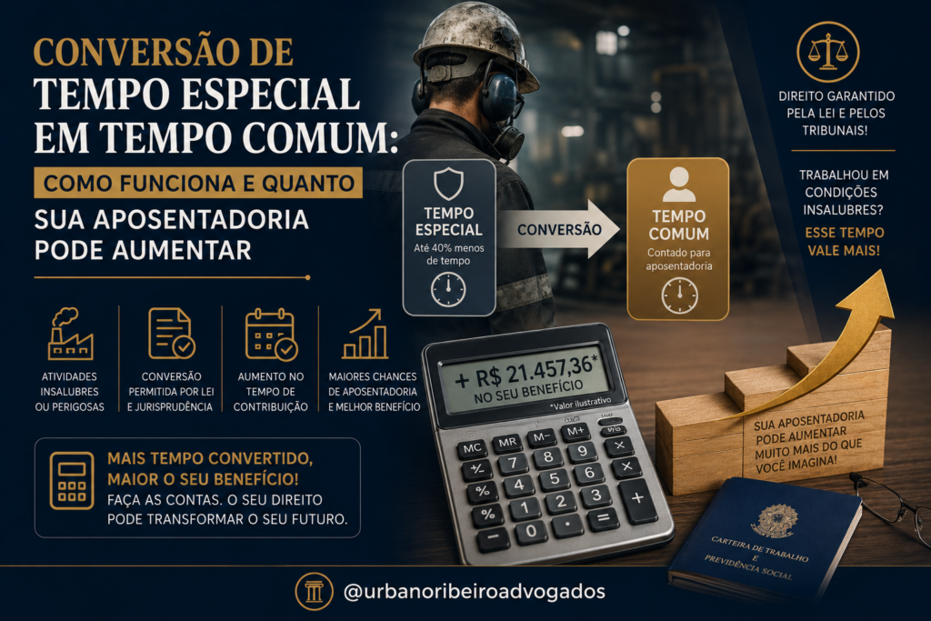Conversão de tempo especial: aumente sua aposentadoria.