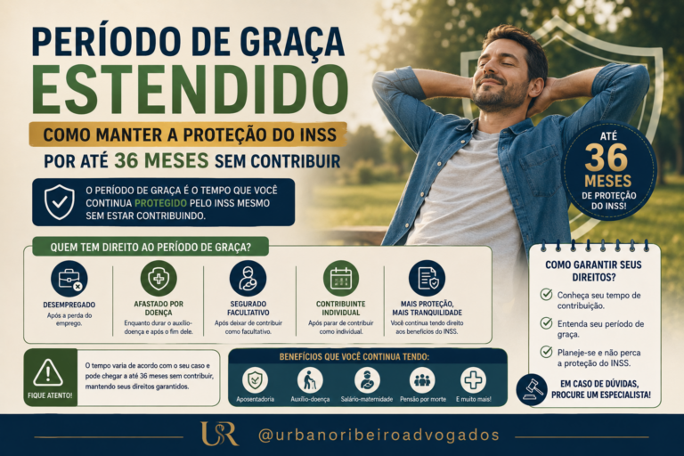 Período de graça estendido: como manter a proteção do INSS por até 36 meses sem contribuir