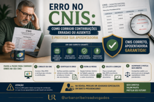 Erro no CNIS: como corrigir contribuições erradas ou ausentes e proteger sua aposentadoria