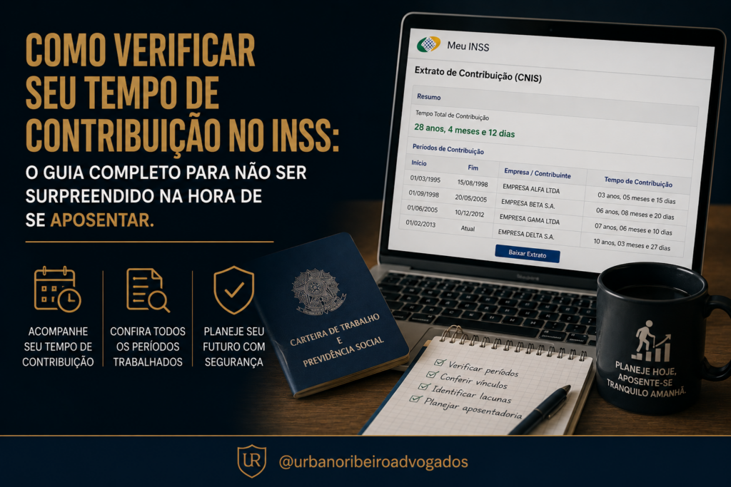 Como verificar seu tempo de contribuição no INSS: o guia completo para não ser surpreendido na hora de se aposentar