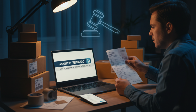 Propriedade intelectual: anúncio removido, como contestar