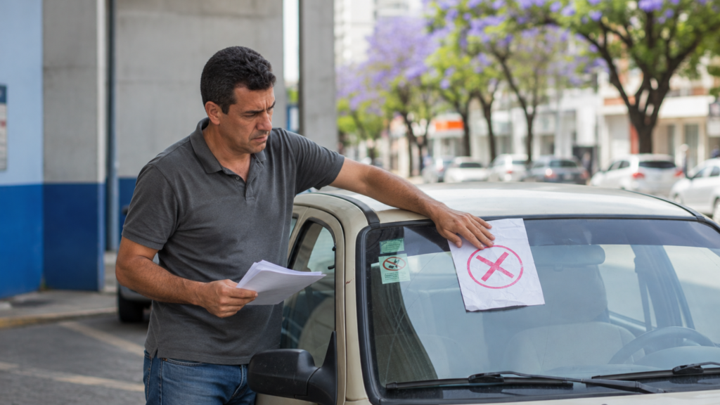 Carro reprovado na vistoria ou fora do ano permitido: bloqueio e alternativas